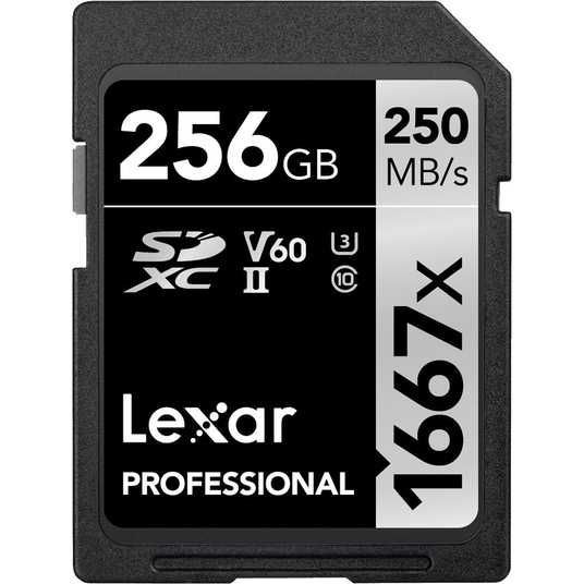ᐉ Купить Карта памяти Lexar 256GB Professional 1667x UHS-II SDXC