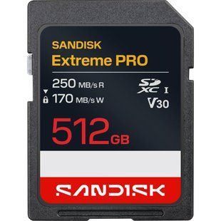Фотографія - Карта пам'яті SanDisk SDXC UHS-I U3 V30 Extreme Pro (SDSDXXJ)
