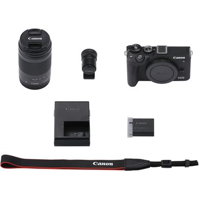 Фотография - Canon EOS M6 Mark II Kit 18-150mm (Black) + видоискатель EVF-DC2