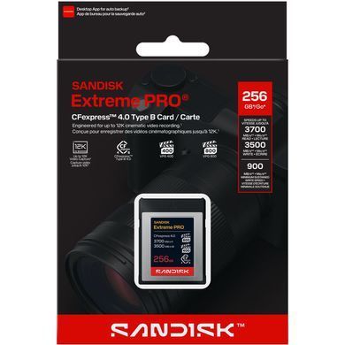 Фотографія - Карта пам'яті SanDisk Extreme PRO CFexpress 4.0 Type B (SDCFEB)