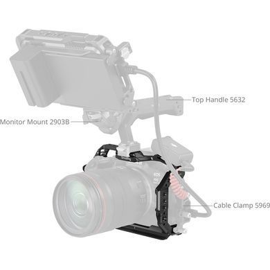 Фотографія - Клітка для камери SmallRig HawkLock Cage для Canon EOS R6 Mark III / R6 Mark II (5954)