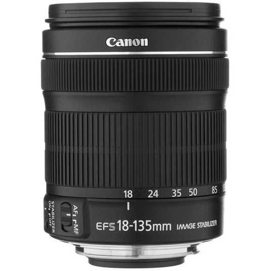 ᐉ Купити Об'єктив Canon EF-S 18-135mm f/3.5-5.6 IS STM в Києві