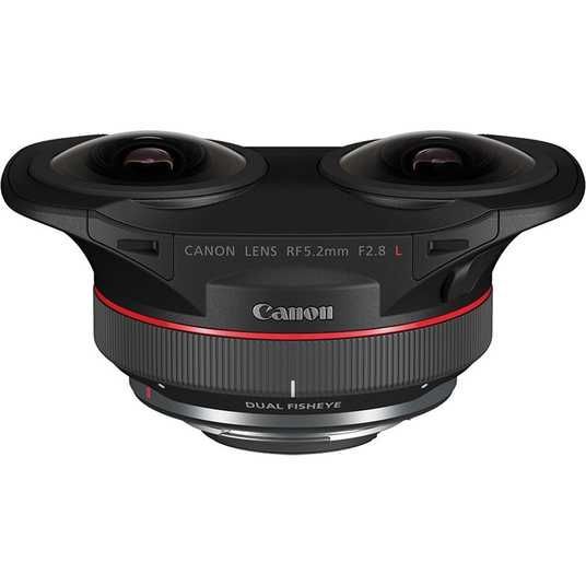 ᐉ Купити Об'єктив Canon RF 5.2mm f/2.8 L Dual Fisheye 3D VR в