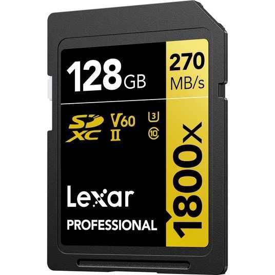 ᐉ Купить Карта памяти Lexar 128GB Professional 1800x UHS-II SDXC