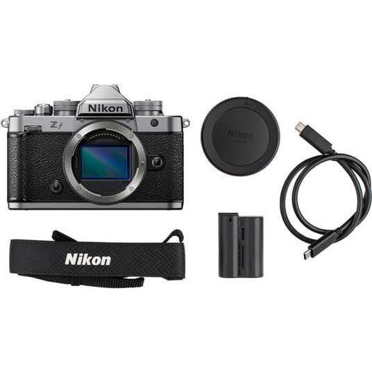 ᐉ Купить Фотоаппарат Nikon Zf kit 24-70mm (Silver) в Киеве