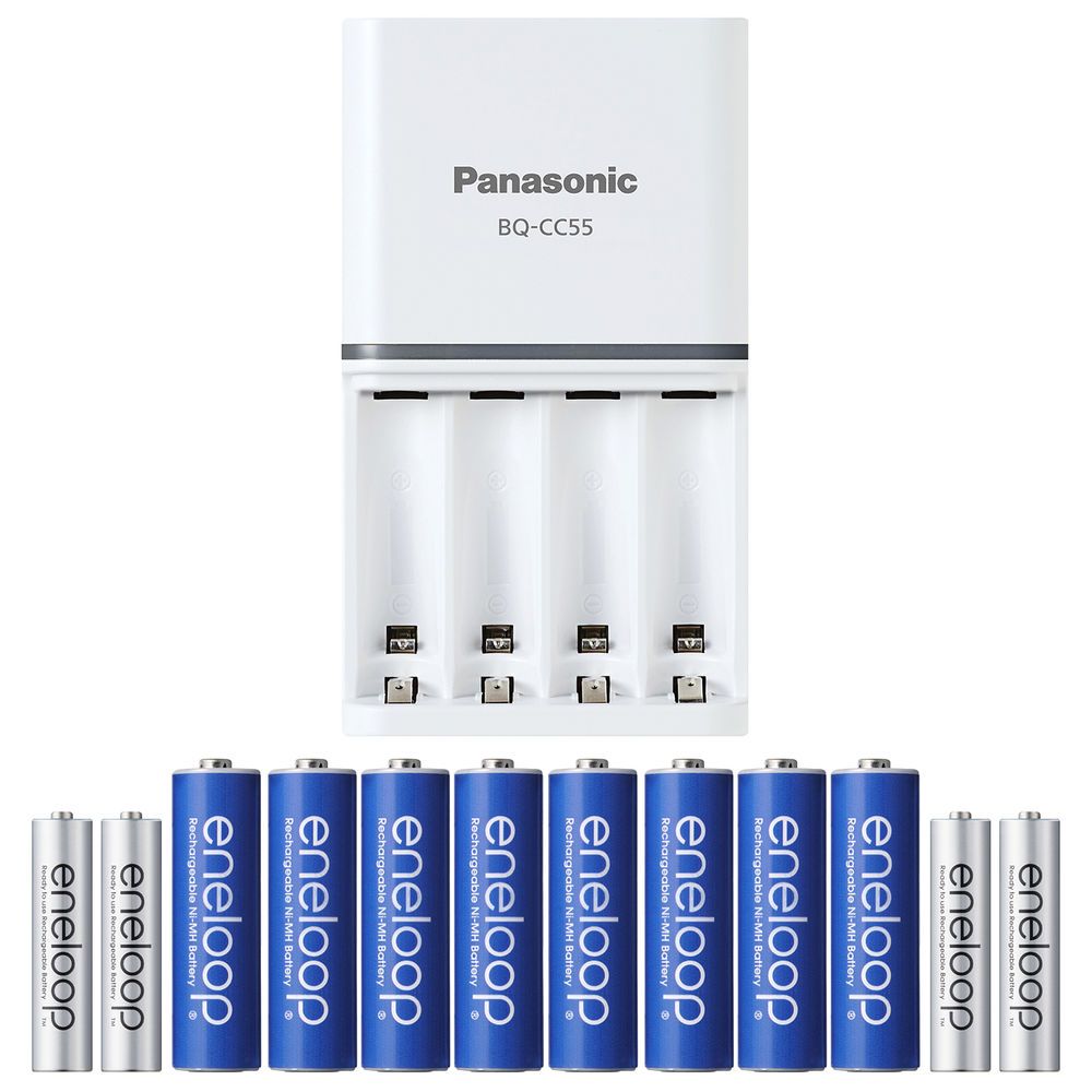 ᐉ Купить Зарядное устройство Panasonic Eneloop Quick Charger Bq Cc55