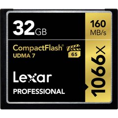 Фотографія - Карта пам'яті Lexar CompactFlash 1066x Professional
