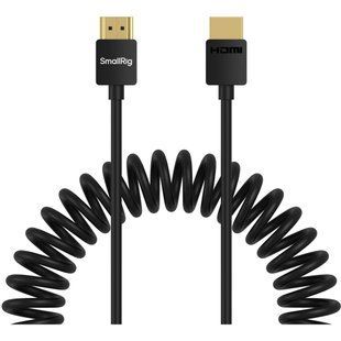 Фотография - HDMI Кабель SmallRig Coiled HDMI Data Cable (A to A) 1.2m (4963)