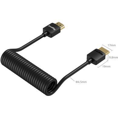 Фотографія - HDMI Кабель SmallRig Coiled HDMI Data Cable (A to A) 1.2m (4963)