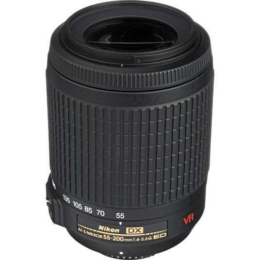 美品✨イベントに✨Nikon AF-S NIKKOR 55-30㎜　965-2 ᐉ Купить Объектив Nikon AF-S 55-200mm f/4-5.6G ED-IF VR DX в