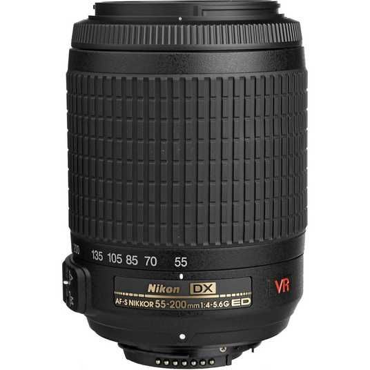 ᐉ Купить Объектив Nikon AF-S 55-200mm f/4-5.6G ED-IF VR DX в