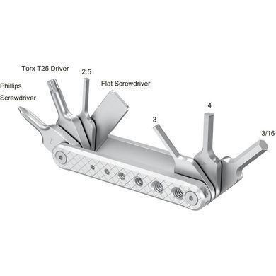 Фотографія - Набір викруток SmallRig Foldable Multi-Tool Kit (AAK2213D)
