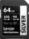 Фотография - Карта памяти Lexar 64GB Professional SILVER (LSDSILV064G)