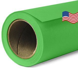 Фотографія - Фон паперовий в рулоні Savage Widetone Tech Green Chromakey 46