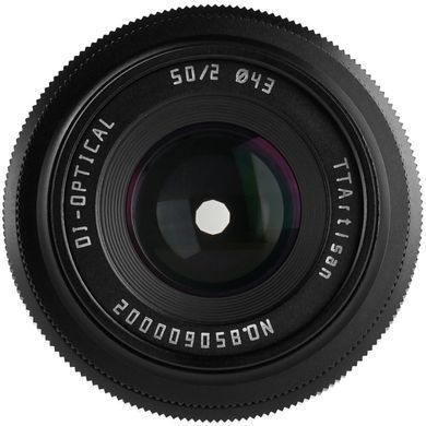 Фотографія - TTArtisan 50mm f/2 FE (Sony E) Black