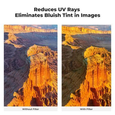 Фотографія - Світлофільтр K&F Concept UV Lens Filter HD MCUV Ultraviolet 28 Multi-Coated