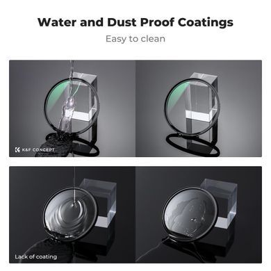Фотографія - Світлофільтр K&F Concept UV Lens Filter HD MCUV Ultraviolet 28 Multi-Coated