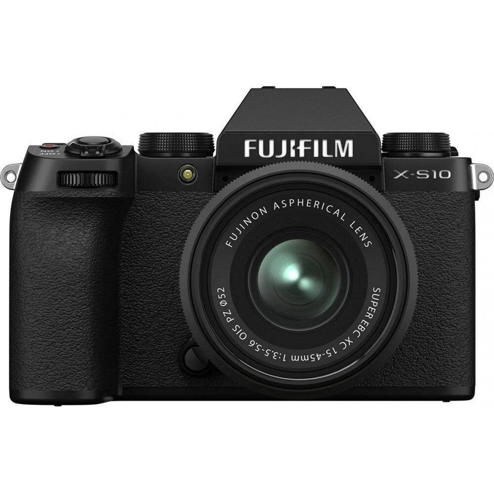 ᐉ Купить Фотоаппарат Fujifilm X-S10 kit 15-45mm (Black) в Киеве