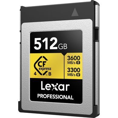 Фотография - Карта памяти Lexar Professional GOLD CFexpress 4.0 Type B (LCXEXP4)