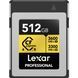Фотография - Карта памяти Lexar Professional GOLD CFexpress 4.0 Type B (LCXEXP4)