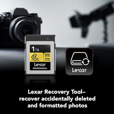 Фотография - Карта памяти Lexar Professional GOLD CFexpress 4.0 Type B (LCXEXP4)