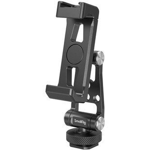 Фотографія - Тримач для телефону SmallRig Metal Phone Holder with Cold Shoe Mount (4382)