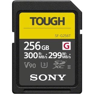 Фотография - Карта памяти Sony 128GB SDXC UHS-II U3 V90 TOUGH SF-G