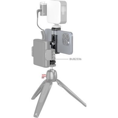 Фотографія - Тримач для телефону SmallRig Metal Phone Holder with Cold Shoe Mount (4382)
