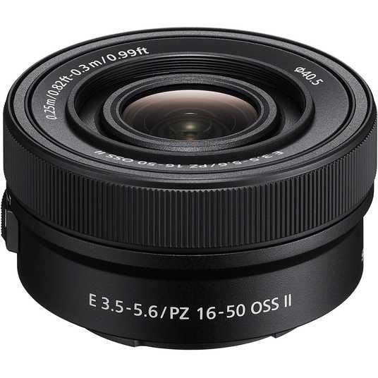 ᐉ Купить Объектив Sony E PZ 16-50mm f3.5-5.6 OSS II (SELP16502) в