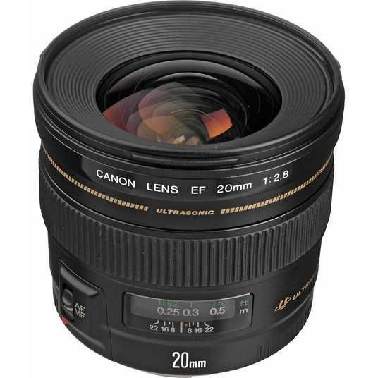 ᐉ Купить Объектив Canon EF 20mm f/2.8 USM в Киеве — заказать