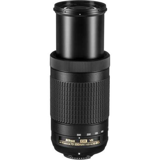ᐉ Купить Объектив Nikon AF-P 70-300mm f/4.5-6.3G ED VR в Киеве