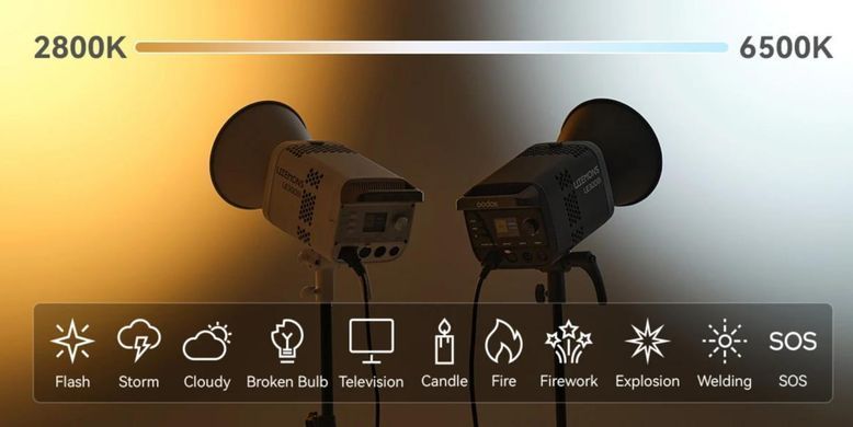 Фотография - Постоянный свет Godox Litemons LE200Bi