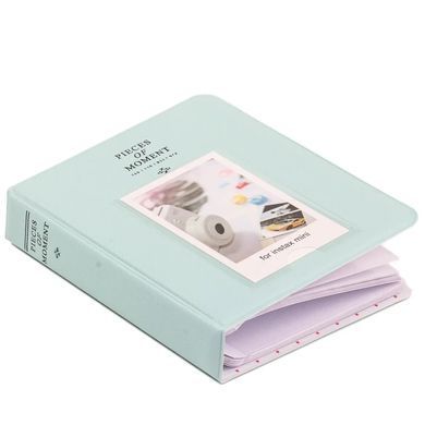 Фотоальбом Fujifilm Instax Mini Photo Book для Mini 12, 11, 9, 8 (Mint Green)