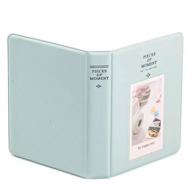 Фотоальбом Fujifilm Instax Mini Photo Book для Mini 12, 11, 9, 8 (Mint Green)