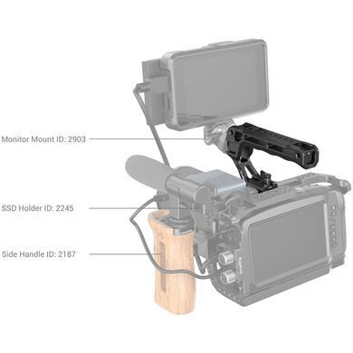 Фотографія - Ручка для клітин SmallRig NATO Top Handle Lite (3766)
