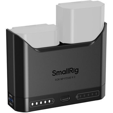 Фотографія - Зарядний пристрій SmallRig NP-FZ100 2-Bay (5489)