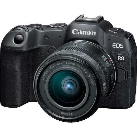 ᐉ Купити Фотоапарат Canon EOS R8 Kit RF 24-50mm IS STM в Києві