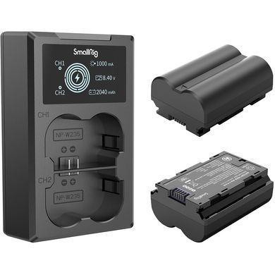 Фотография - Набор SmallRig NP-W235 (2 батареи + зарядное устройство) 3822