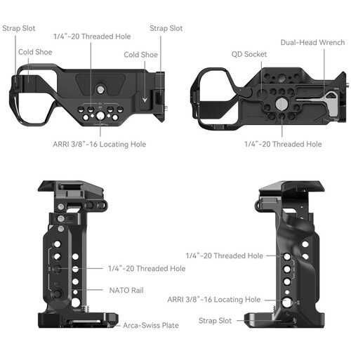 Клетка для камеры SmallRig Cage for Sony A7 III / A7R III (2087D